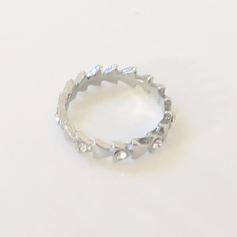TOBI: SET OF FOUR SILVER RINGS💍 - Picture 5 of 5